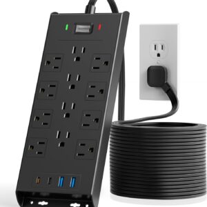 扁平插頭電源線 10 英尺